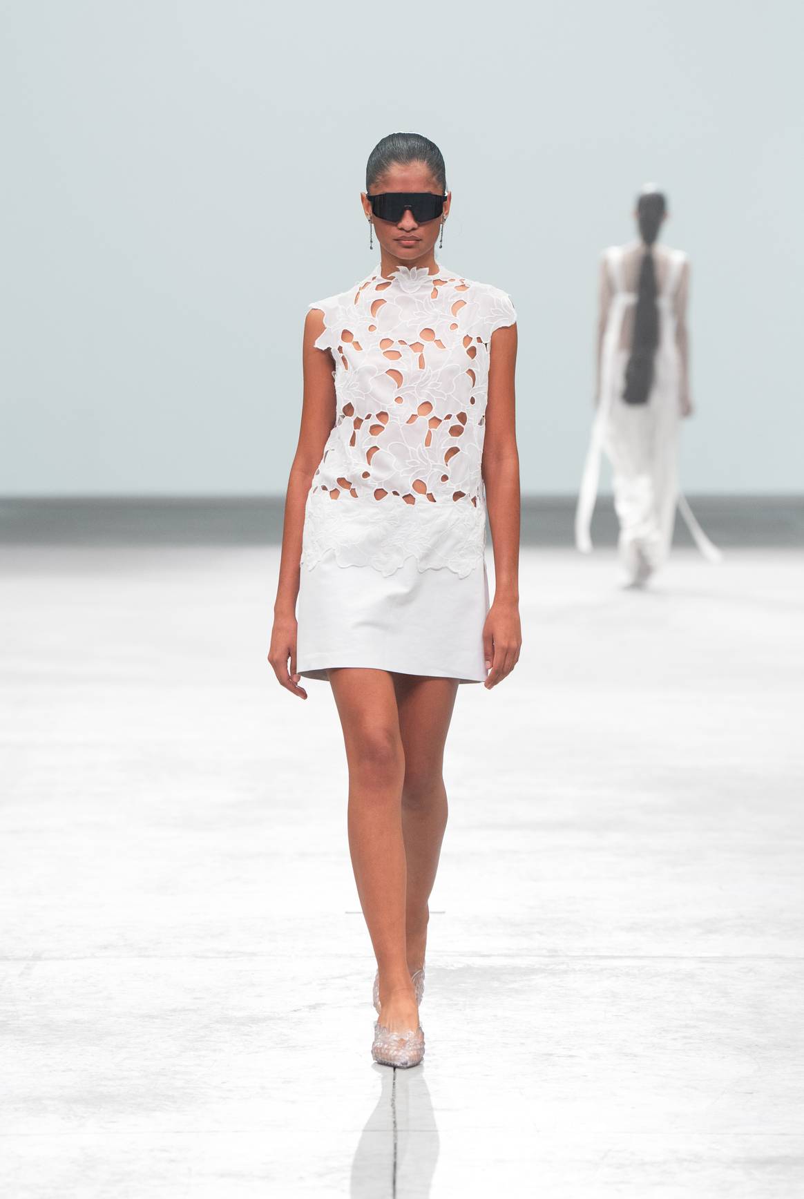 No faltaron los vestidos cortos y frescos.