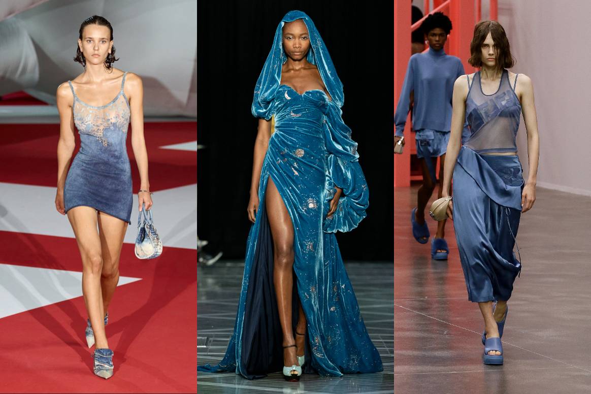 Spotted on the catwalk: Pantone's spring/summer 2023 fashion colours