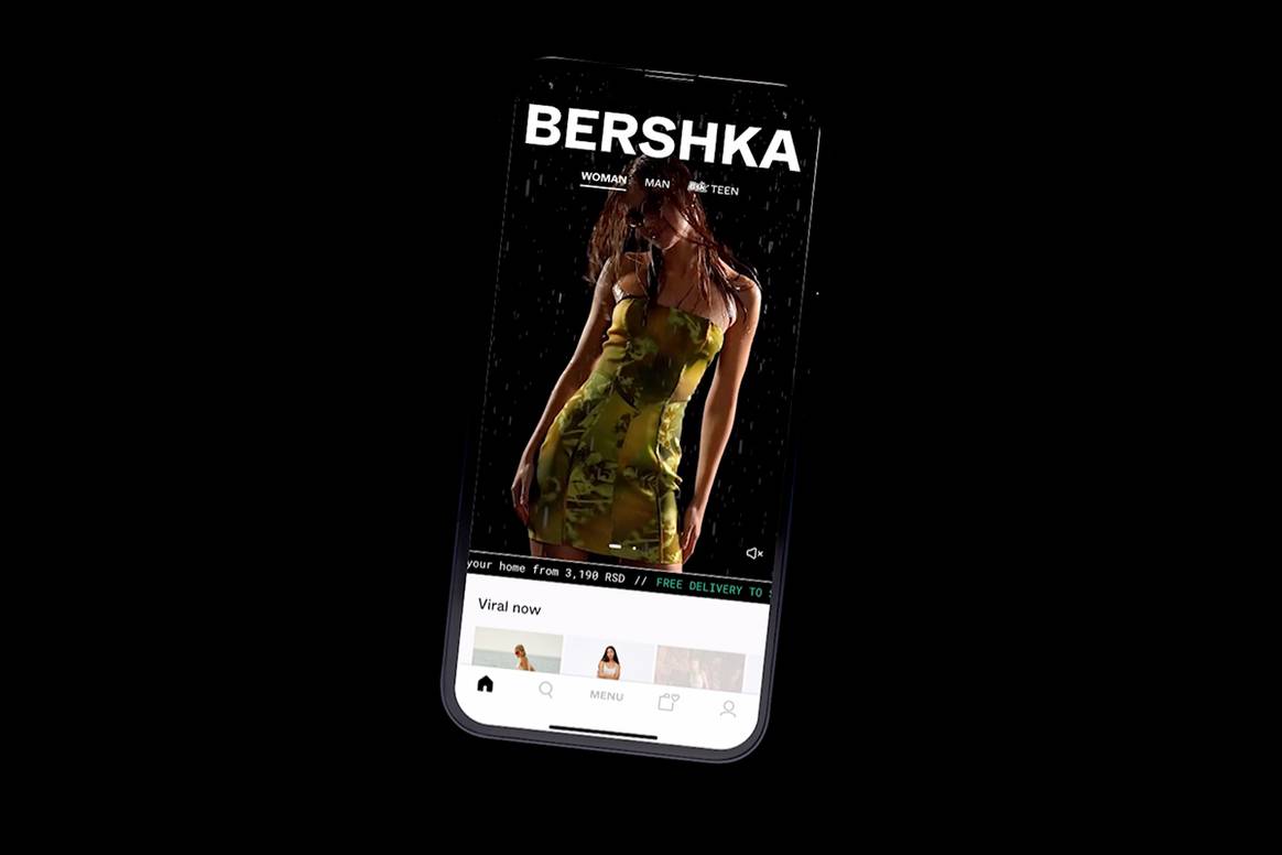 Photo Credits: Material de la campaña promocional por el cambio de identidad corporativa de Bershka. Fotografía de cortesía.