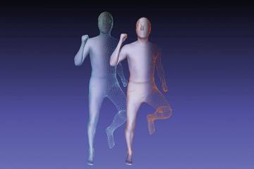 IBV desarrolla un nuevo método de modelado digital humano en 3D que registra la deformación del cuerpo en movimiento