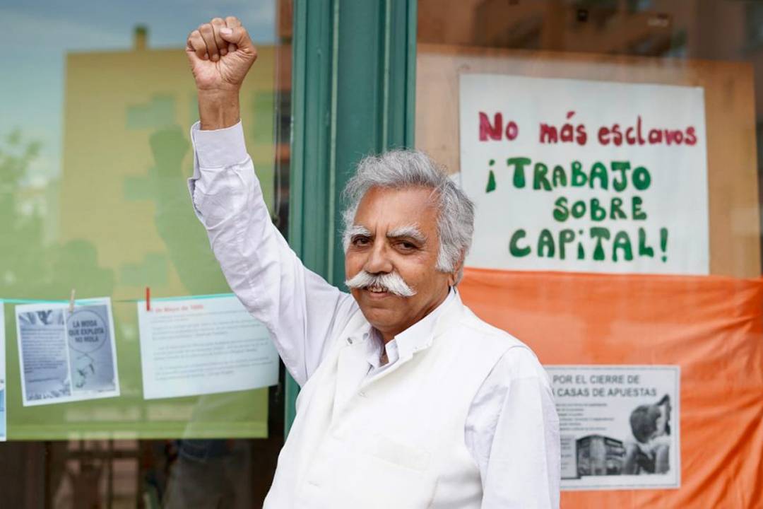 Fotografía de archivo del activista pakistaní Ehsan Ullah Khan, fundador y presidente del BLLF Global.