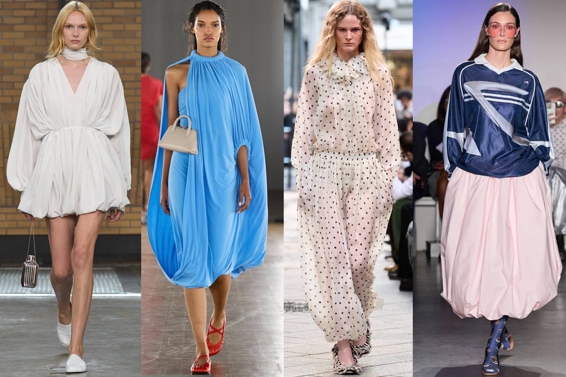 SS26トレンド：バブルヘムがもたらす新たなシルエット