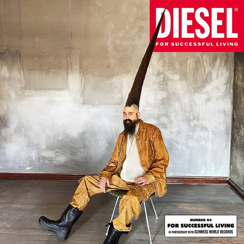 Diesel объявляет о сотрудничестве с книгой рекордов Гиннесса