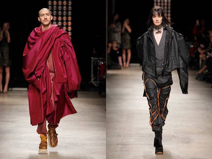 Westwood declares husband 'world's greatest fashion designer'