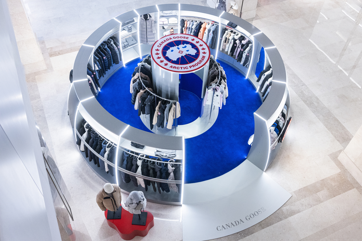 Canada Goose 'Arctic Circle' Pop-Up Installation, David City Department Store Zhengzhou City China