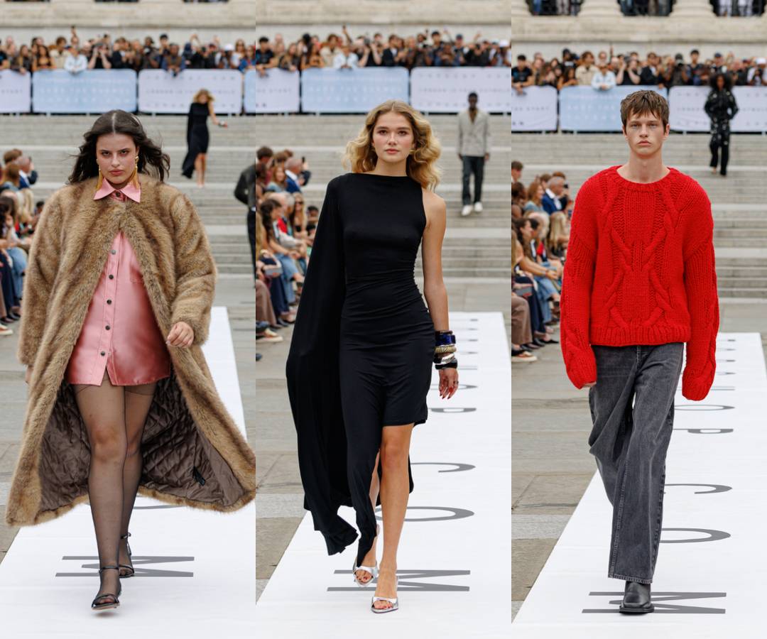 Topshop Trafalgar Square Show, AW25.
