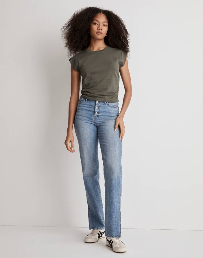 Side-Cinch Muscle Tee | Madewell