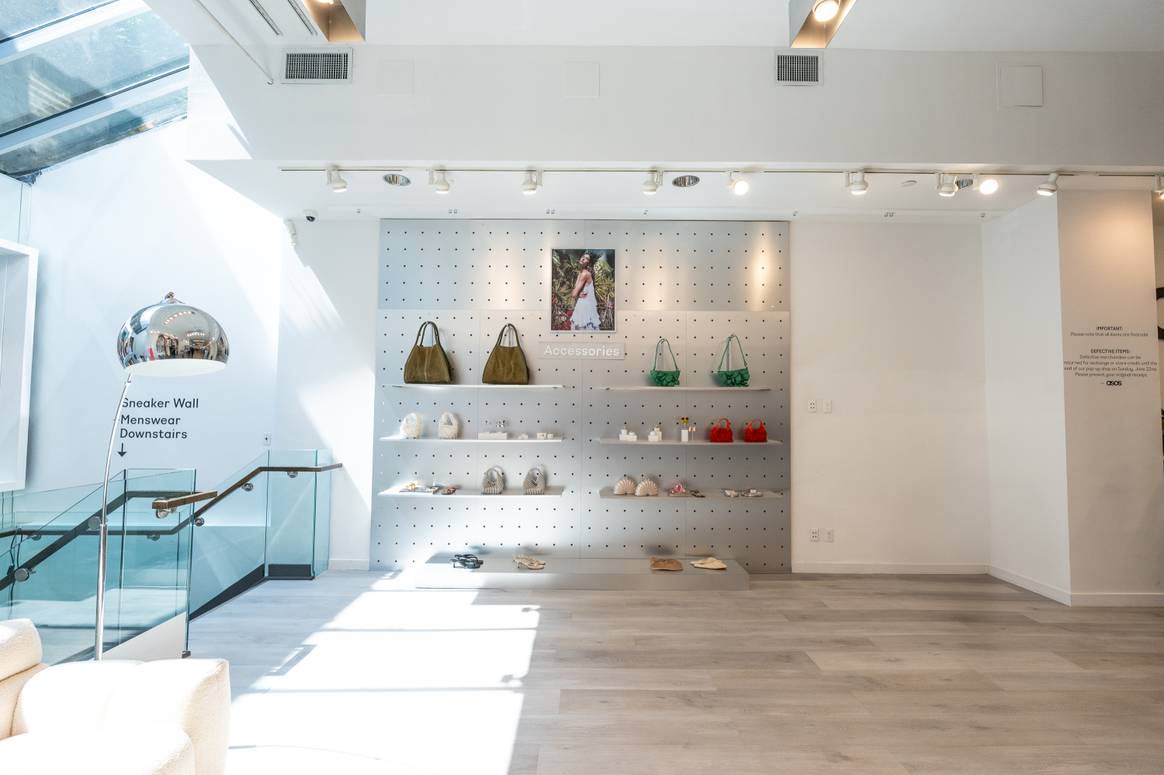 Asos New York pop-up store.