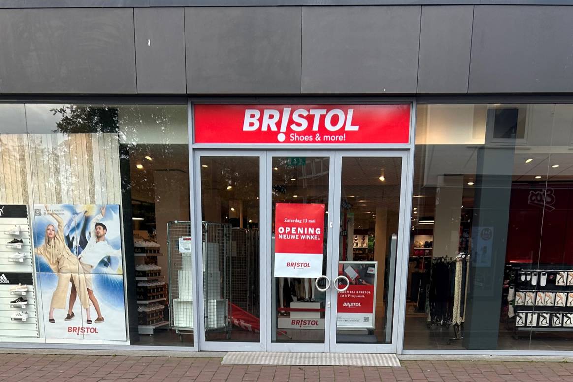 De winkel van Bristol in Haaksbergen.