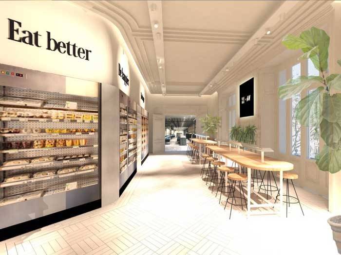 Kijken: H&M opent koffiebar en restaurant in Barcelona flagshipstore