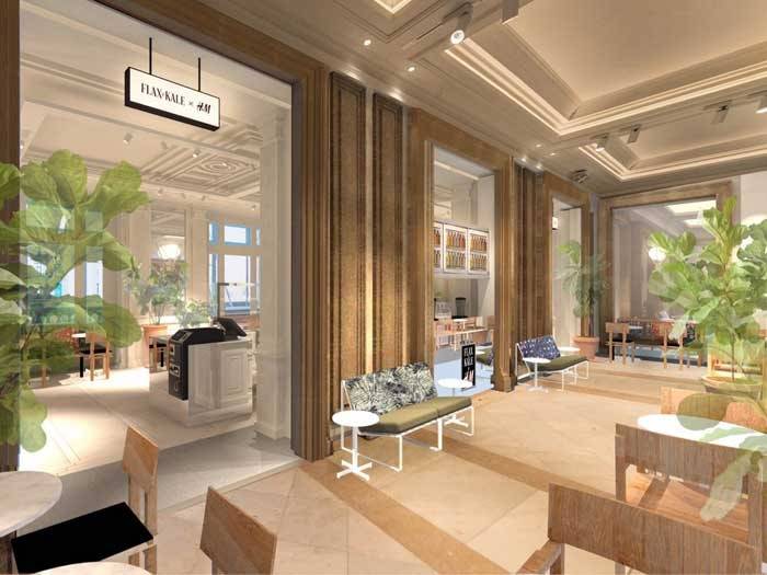 Kijken: H&M opent koffiebar en restaurant in Barcelona flagshipstore