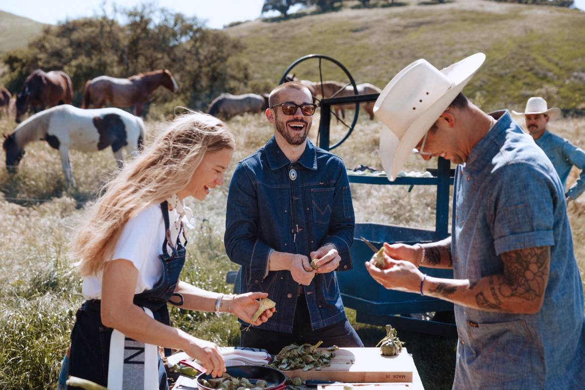 ‘Wrangler x Made In’ apparel collection campaign