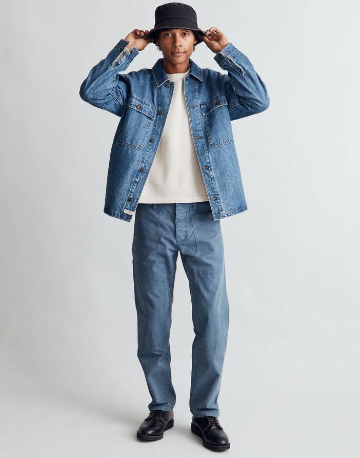 Relaxed Straight Workwear Pants | Madewell