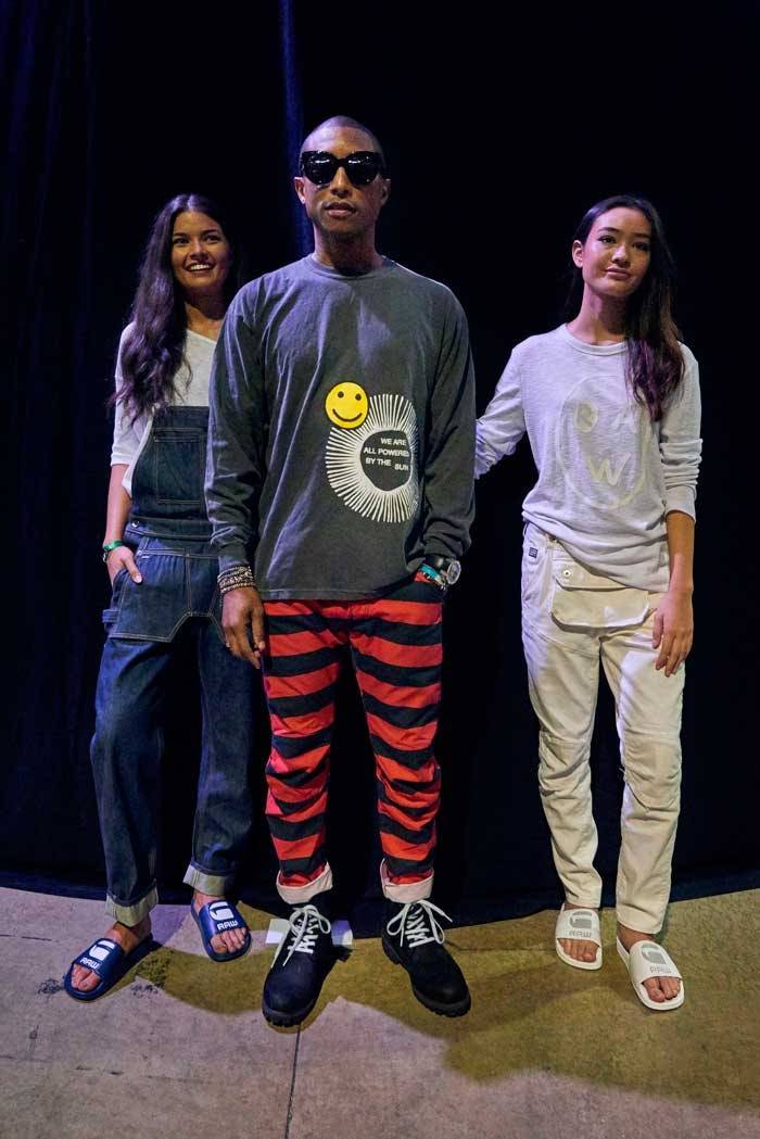 Pharrell enthüllt erste Kollektion als Head of Imagination bei G-Star