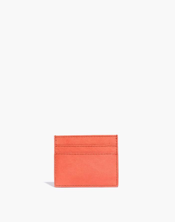 The Leather Card Case | Madewell