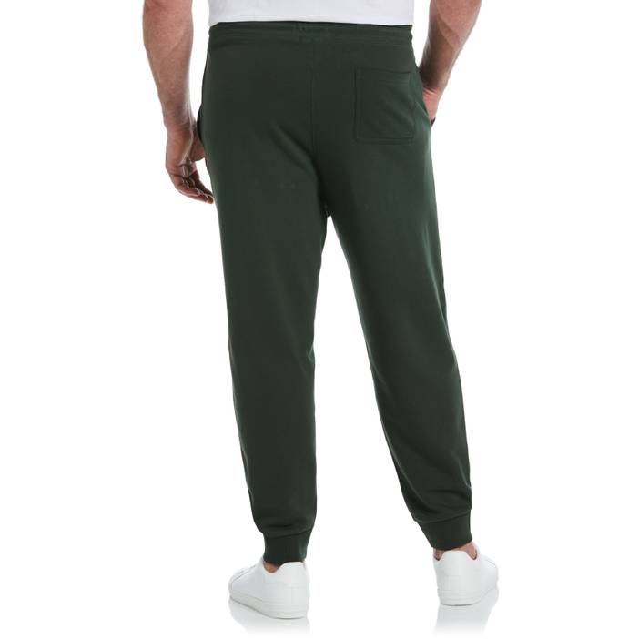 Men's Big & Tall Organic Cotton Fleece Logo Pants | Original Penguin