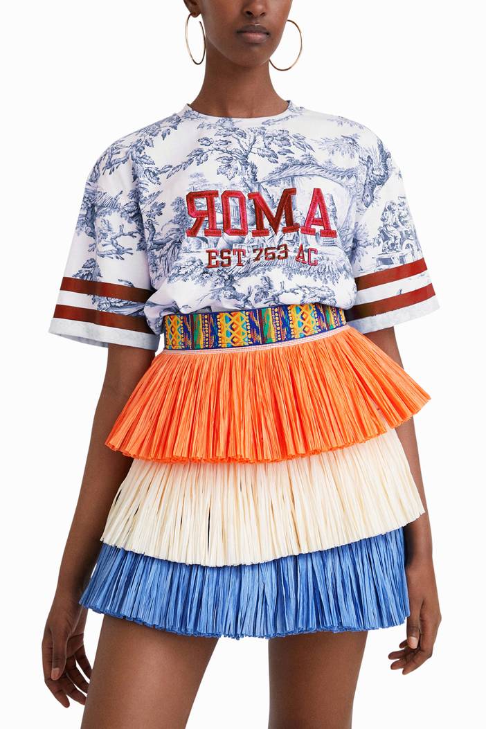 Stella Jean print T-shirt | Desigual