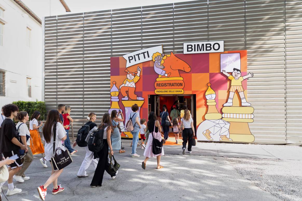 Una delle scorse edizioni di Pitti Bimbo