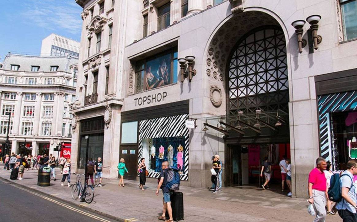 Tienda de Topshop winkel en Londres. Archivo de FashionUnited. Créditos: FashionUnited