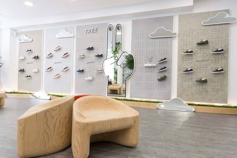 Inside Allbirds debut European store