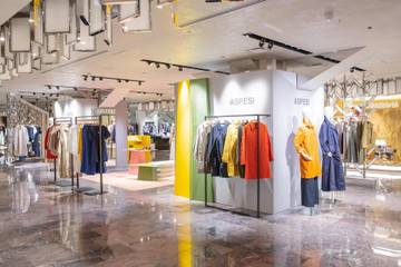 Aspesi: un temporary pop-up presso Isetan Shinjuku di Tokyo 