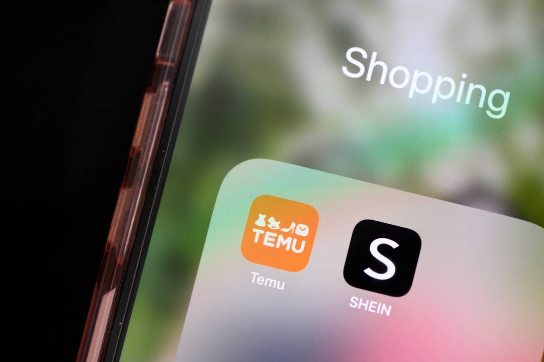 De Temu- en Shein-shoppingapp.