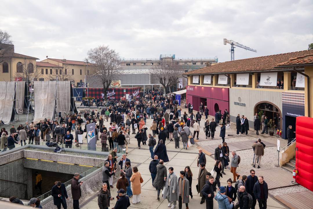 Una immagine delle scorse edizioni di Pitti Uomo