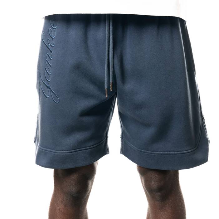 New York Yankees New Era Australia Dark Blue Fleece Shorts adult unisex Blue adult unisex Blue adult unisex Blue adult unisex Blue adult unisex Blue a | new era