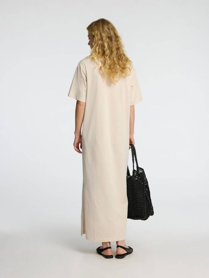 Maxi Jurk Met Korte Mouwen | Selected-Femme