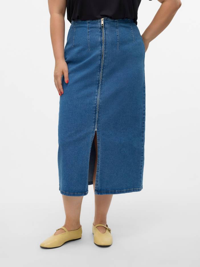Vmcmonic High Waist Midi-rok | VERO MODA