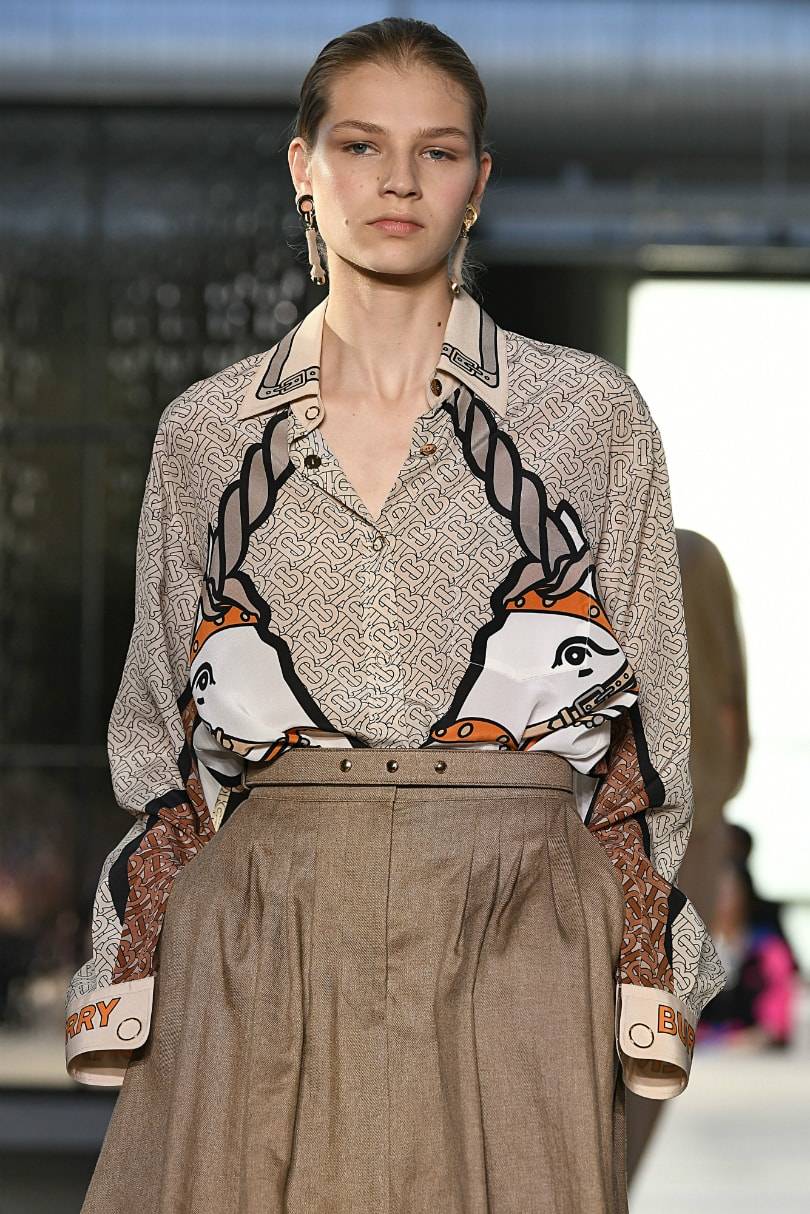 In Bildern: Riccardo Tiscis Debüt bei Burberry