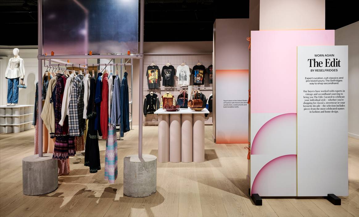 The Edit concept store at Selfridges. Image: Selfridges