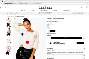 Boohoo faux fur jumper found to contain real fur