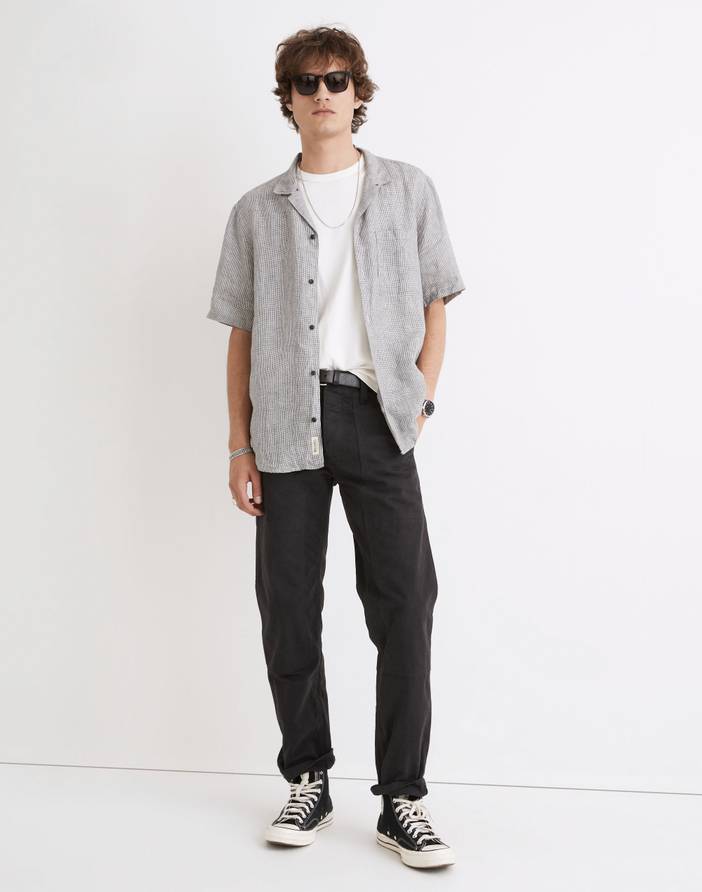 Relaxed Straight Workwear Pants | Madewell