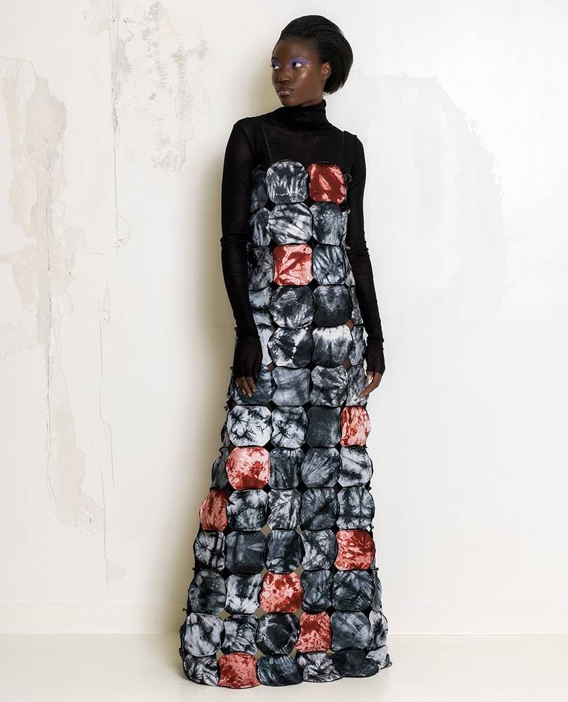 Imane Ayissi creates couture collection from scrap fabrics