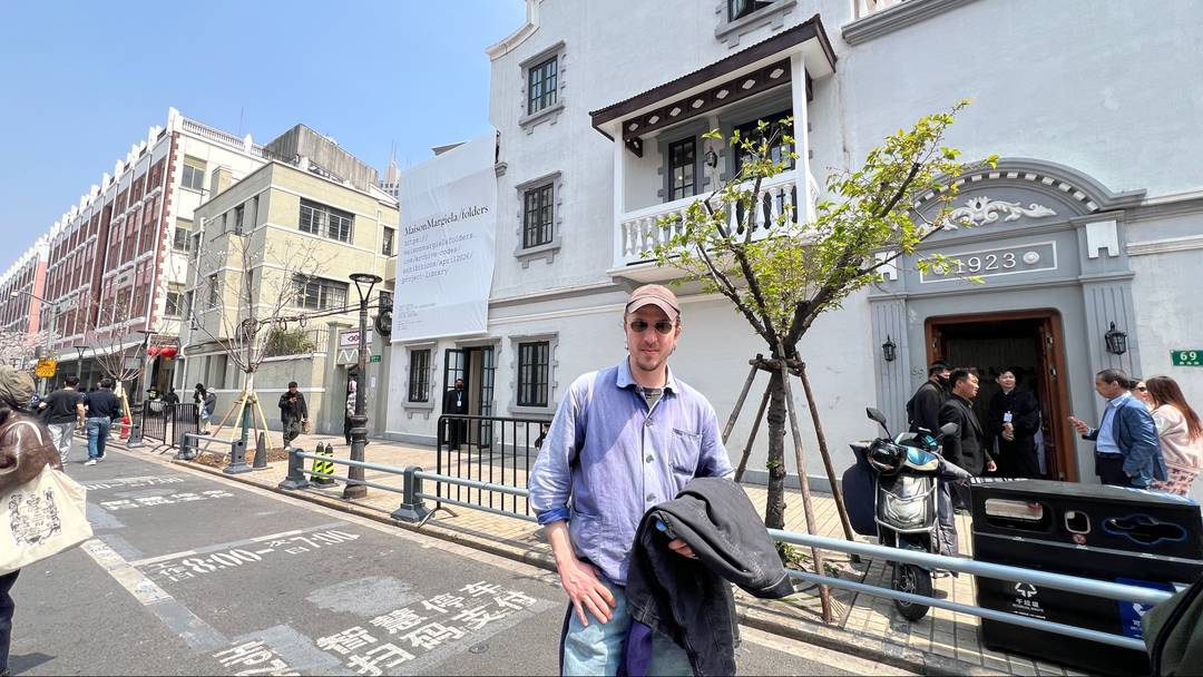 Glenn Martens a Shanghai