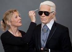 Wassen beeld Karl Lagerfeld