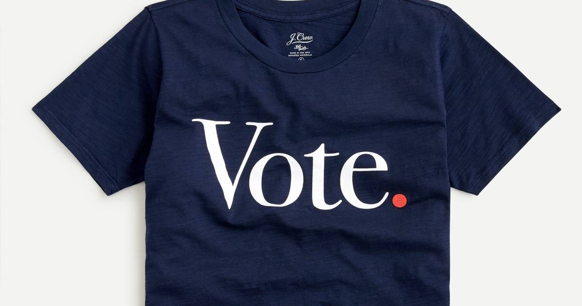 J Crew Promotes Voter Participation With New Capsule Collection