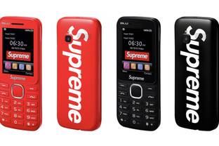 Supreme представил собственный кнопочный телефон