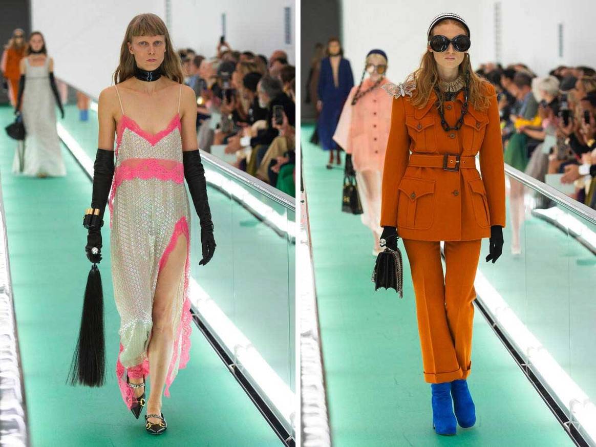 Gucci en Milán: sastrería y prendas holgadas para la Primavera/Verano 2020