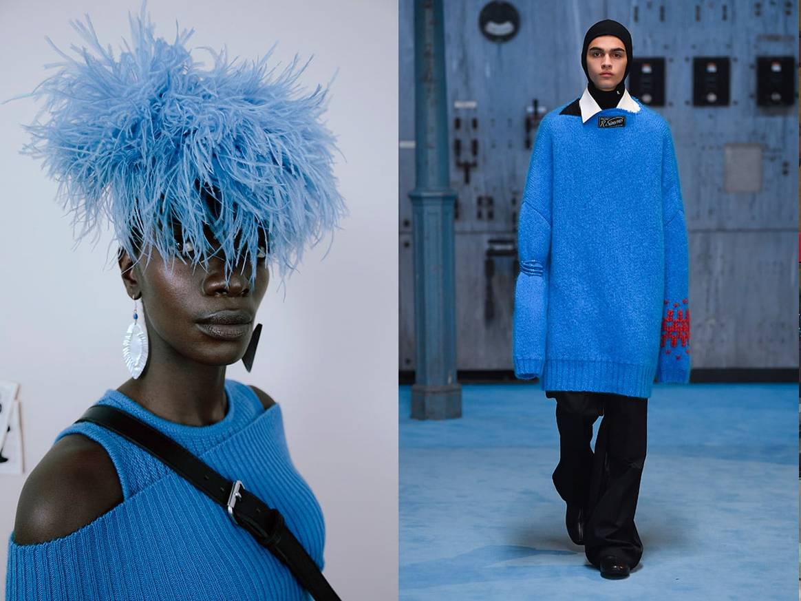 Crédito de foto: Cortesía de Thebe Magugu & Raf Simons FW21 © Catwalkpictures.com