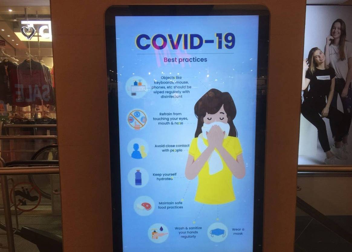 Shopping Malls eröffnen in Indien wieder, mit Auflagen