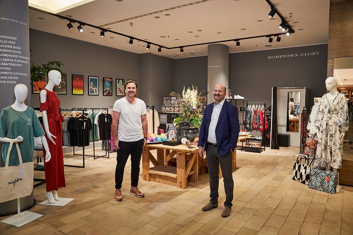 Lifestyle Popup-Format Hometownglory: Junge Kreative zu Gast im Modehaus