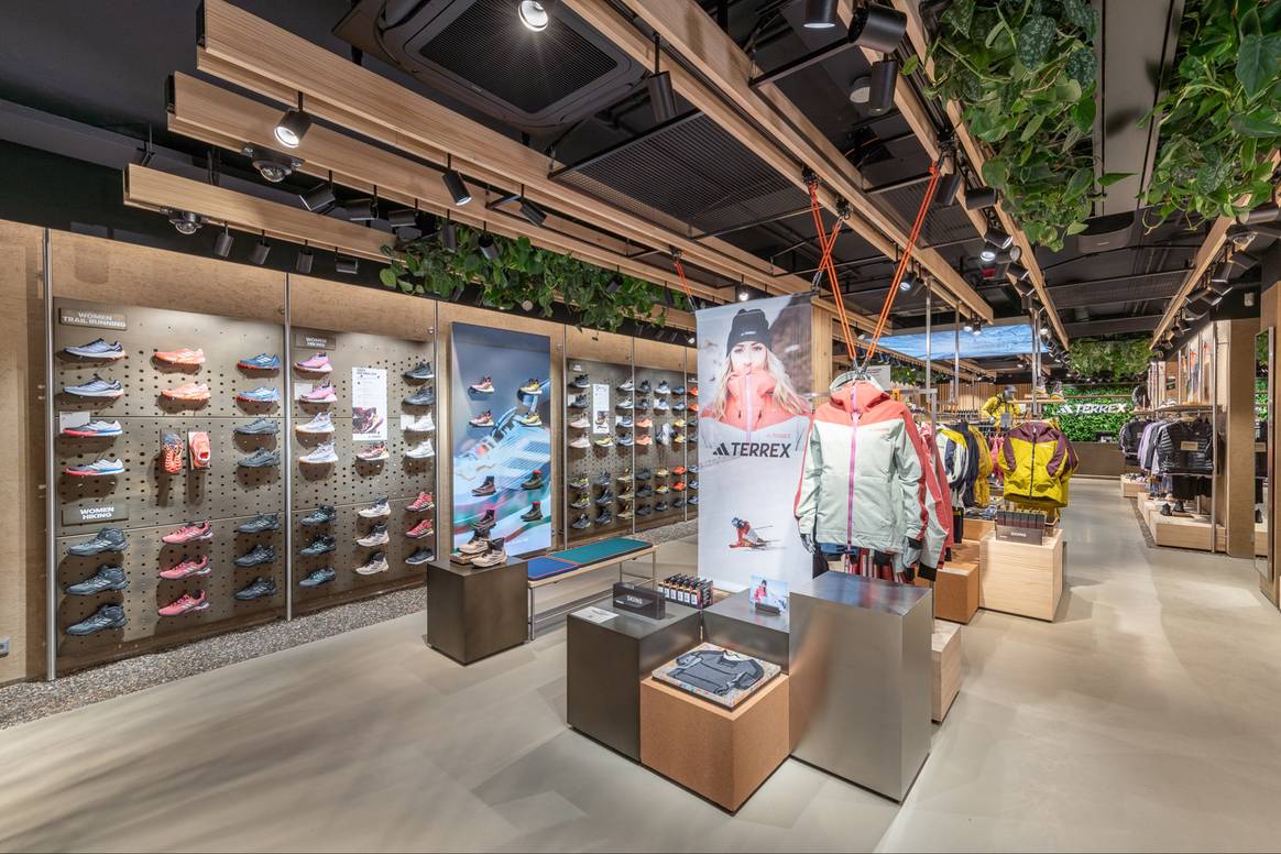 Adidas-Terrex-Store in Salzburg. Foto: Adidas