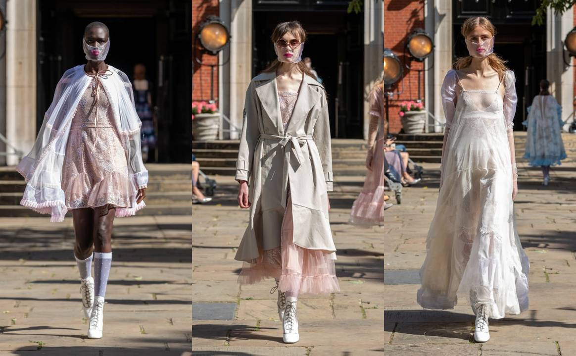LFW: What a catwalk show looks like during a pandemic