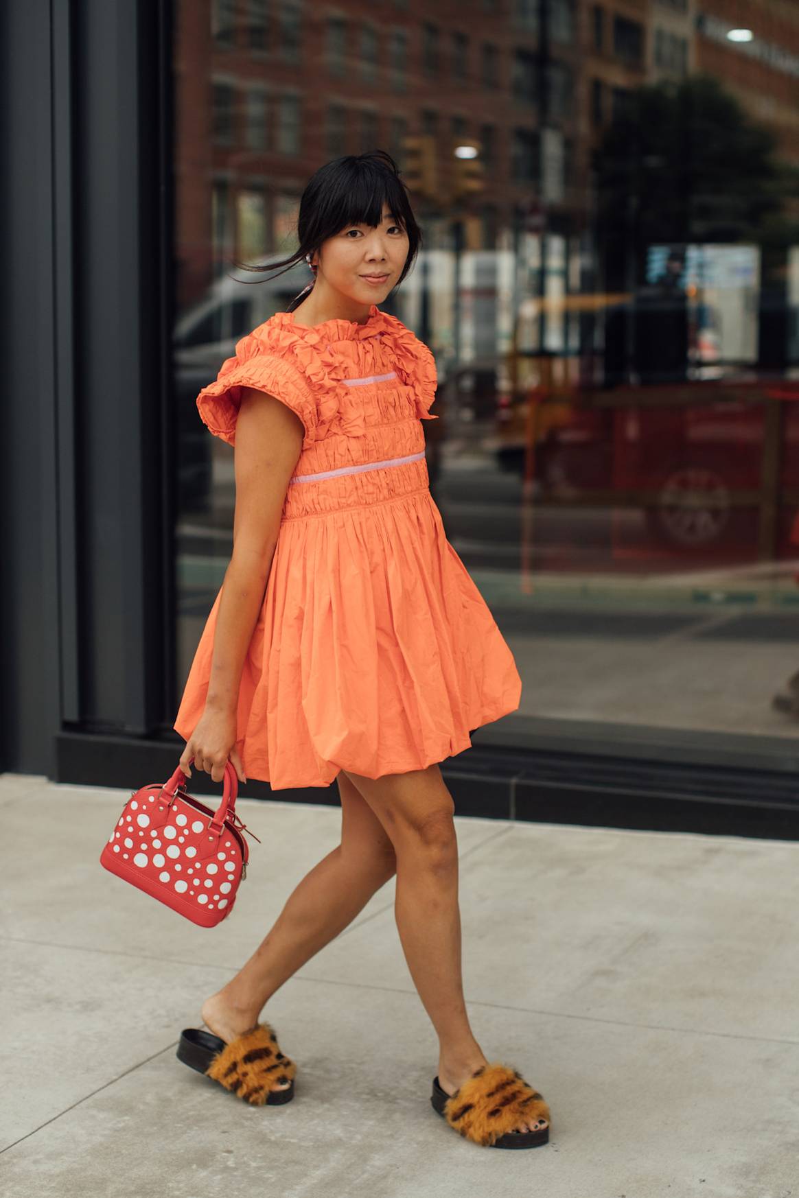 NYFW SS25 street style (el estilo de la calle).