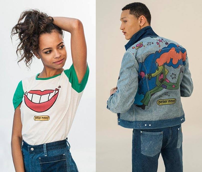 Wrangler: “Er is een bijzondere synergie met Peter Max”