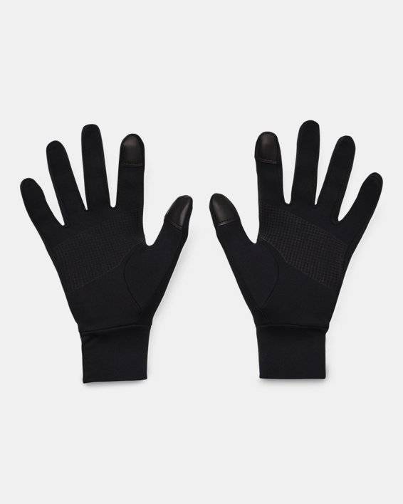 Damen Under Armour Storm Unterzieh-Laufhandschuhe Schwarz | Under Armour