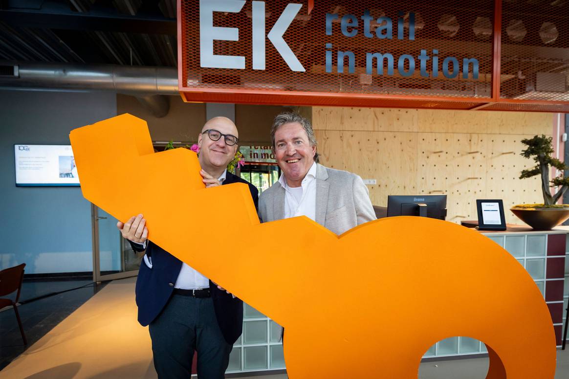 EK Retail - CEO Martin Richrath (L) en CRO Gertjo Janssen (R)
