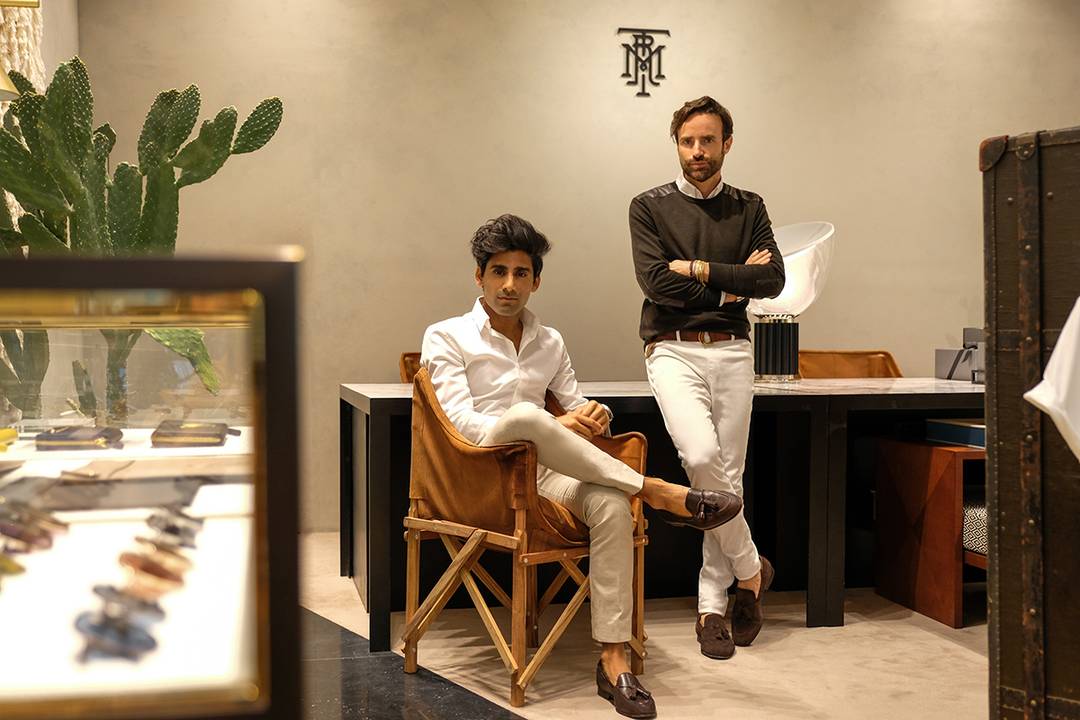 Enrique Hormigo and Samir Aghera, founders of Montroi.